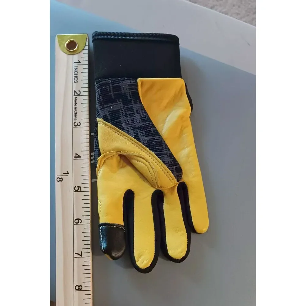 FEISHDEK Kids Size Small Leather Gardening Gloves Gloves 8-12 Years